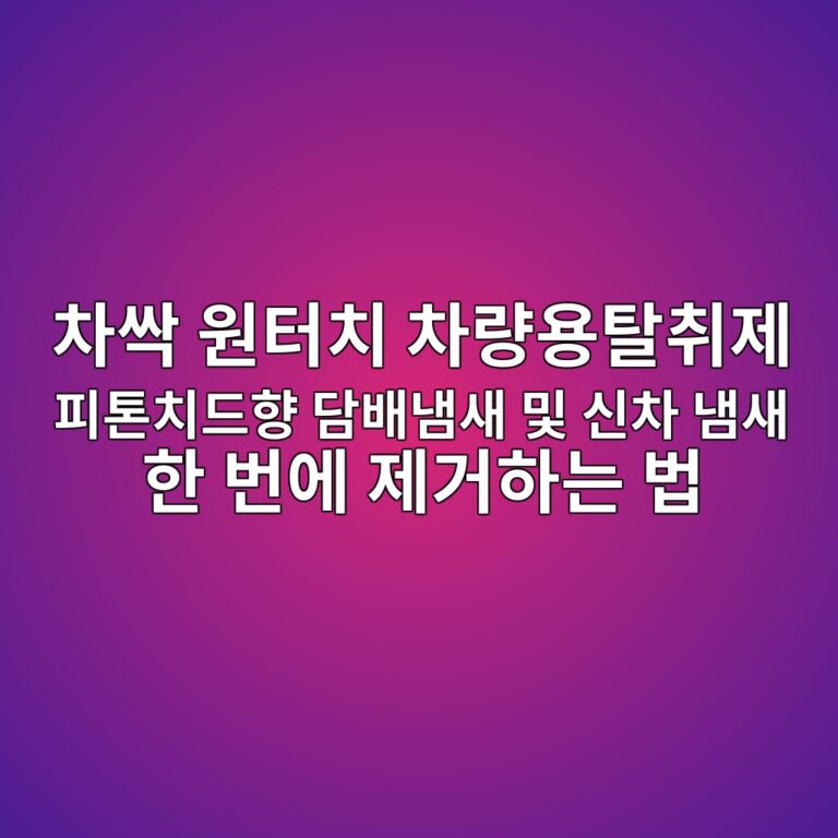 차싹 원터치 차량용탈취제 피톤치드향 담배냄새 및 신차 냄새 한 번에 제거하는 법 3 ecb0a8ec8bb9 ec9b90ed84b0ecb998 ecb0a8eb9f89ec9aa9ed8388ecb7a8eca09c ed94bced86a4ecb998eb939ced96a5 eb8bb4ebb0b0eb8384ec8388 ebb08f 1791205861